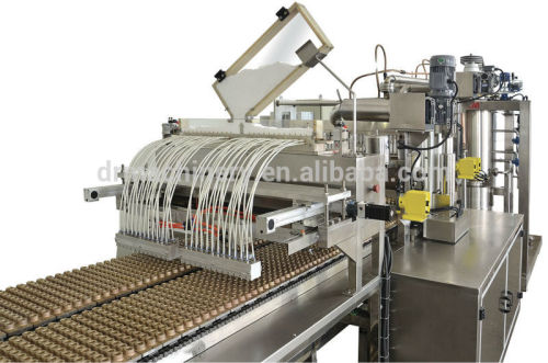 flat lollipop depositing machine