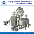 Automatic weighing and dissolving system