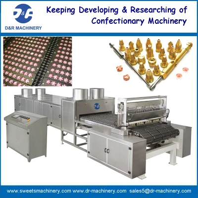 servo driven hard candy depositing plant