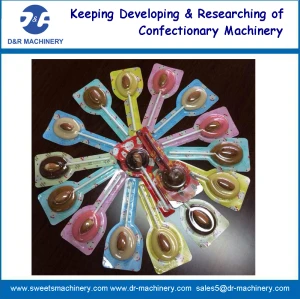 flat lollipop depositing machine