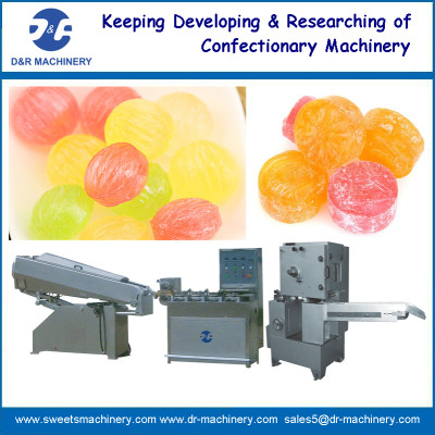 Die forming candy machine