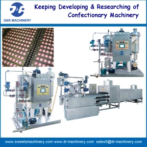 deposited hard candy production line