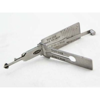 Original Lishi HAFEI ,Xiali TOY38R auto h & h lock pick decoder 2 in 1 with best quality