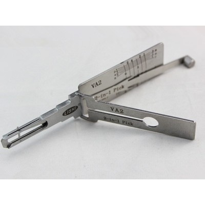 LS VA2 2-in-1 pick and decoder & Car key locksmith tools & key lock pick tool