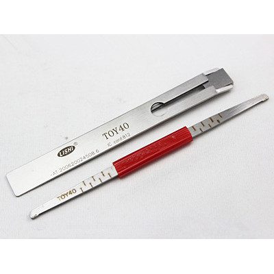 Lishi laser pick TOY40 for Toyota/Lexus/Kia 2-track - older for lock pick for pick locks for locksmith tools