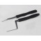 Lockpick metal hooks high quality type handle 2 sets of single hook lockpick set for locksmith tools