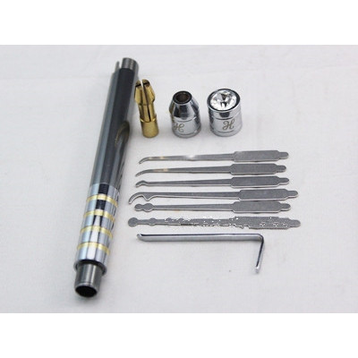 High quality Drill pen type unlock tool locksmith reliable tools aircraft aluminum tactical defence pen emergency tool
