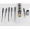 High quality Drill pen type unlock tool locksmith reliable tools aircraft aluminum tactical defence pen emergency tool
