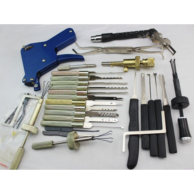 Superior quality Auto civil lock open tool combination box car opening tools big discount car lock  picking tools