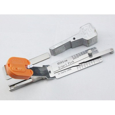 Smart 2 in 1 auto pick and decoder HU92V3 locksmith tool