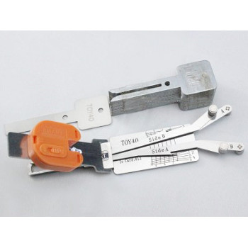 Good quality Lexus Toyota Cylinder open reader (TOY40) 2 in 1 lock pick and decoder