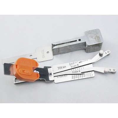 Good quality Lexus Toyota Cylinder open reader (TOY40) 2 in 1 lock pick and decoder