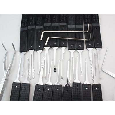 Professional auto locksmith tools KLOM Complete Lock Master Pickset Tooling System 20 pcs