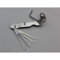 Superior quality Knife type 4 hook picks unlock tool lock pick for knife type 4 hook picks