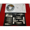 Top quality 15 Pieces Double Set: Crescent and The Kabbah AB Foil Tools locksmith tools lockpick set