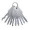 10pcs Jiggler Keys Lock Pick For Double Sided Lock Lock Pick Tool