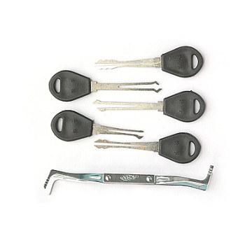 5+1pins Car Door Openning Tools/Scissors-shape Lock Pick Set Locksmith Tools