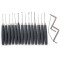 Dimple Lock Pick 10pcs with round bar stock , auto smart used lock pick set for locksmith tools for sale