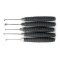 Dimple Lock Pick 10pcs with round bar stock , auto smart used lock pick set for locksmith tools for sale