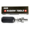 HAOSHI 10 Pins Stainless Steel Tubular Civil Lock Pick Open Tools Set
