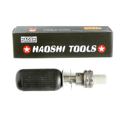 HAOSHI 8 Pins Stainless Steel Tubular Civil Lock Pick Open Tools Set