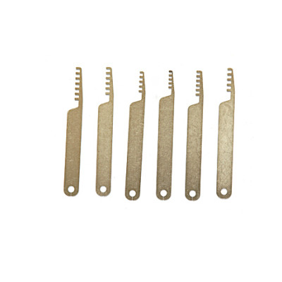 High Quality 6pcs Padlock pock pict set/Comb Locksmith tools