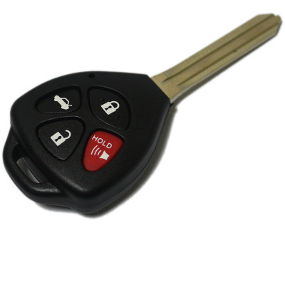 So popular European market Car keys shell for 4 button Toyota Camry Corolla Yaris