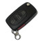 Wholesale car key shell 3 button Folding Audi popular in USA & EUROPEAN MARKET