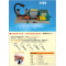 DF-498B hand manual single head horizotal key cutting machine 180w