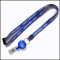New style polyester woven logo lanyard with retracble reeler