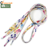 Fashion colorful polyester sport  shoelces