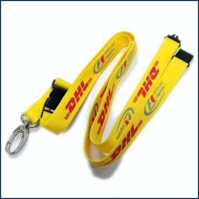 Polyester licensing hang rope neck lanyards