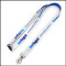 Fashion polyester woven logo lanyards