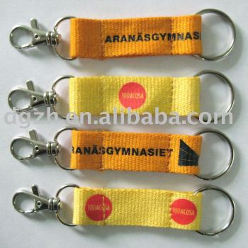 Kurz lanyard schlüsselanhänger, werbegeschenke