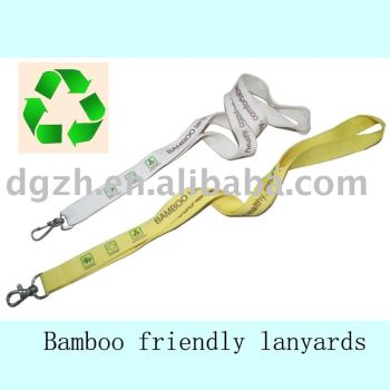 umweltfreundliche bambus lanyards