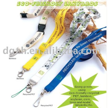 Umweltfreundliche gurt, recycling lanyards