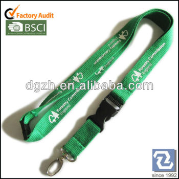 Bambus riemen lanyard, druckenfirmenzeichen riemen, umweltfreundliche lanyards inhaber