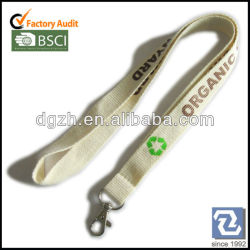 De sécurité bunckle cordon porte made de recyclage orangic