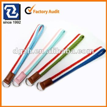 Arbeiten Sie keychains, tri-color Abzuglinien für Schlüsselhalter um
