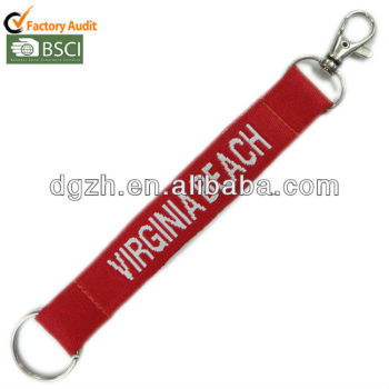 stoff lanyard schlüsselanhänger