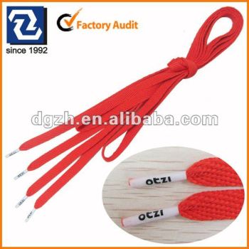 Tip logo shoelaces