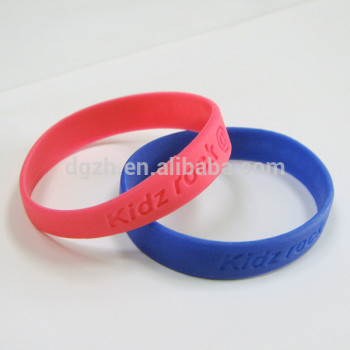 individuelles logo silizium armbänder für werbegeschenk