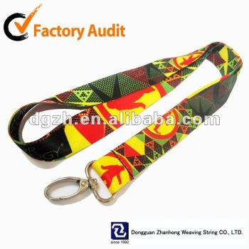 Diseño cordones de poliéster, Sublimación cuello correas