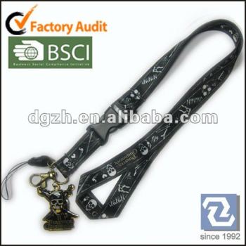 Regalo promozionale lanayrds/poliestere sublimazione titolare cordini