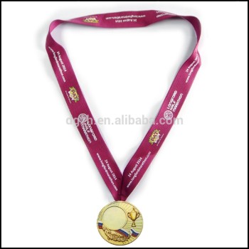 in poliestere stampato il logo medaglia titolare tracolle per sport si incontrano