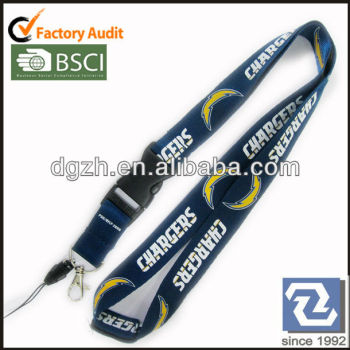 Promocional de nylon correas de cuello, Nylon cordones