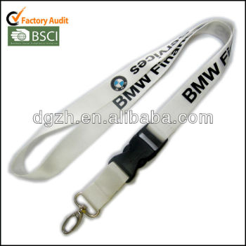 Promocional de nylon correas de cuello, Nylon cordones