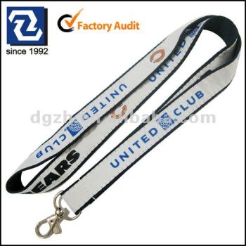 Moda cordones para regalo promocional, Poliéster cuello correas