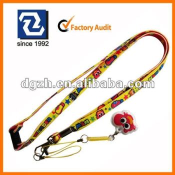 Celular correas del cuello del teléfono, Cordones de poliéster