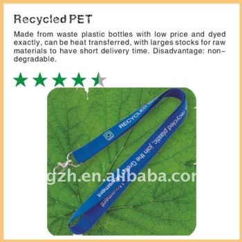 Freundliche lanyard, recycelten pet-lanyard für Unternehmen